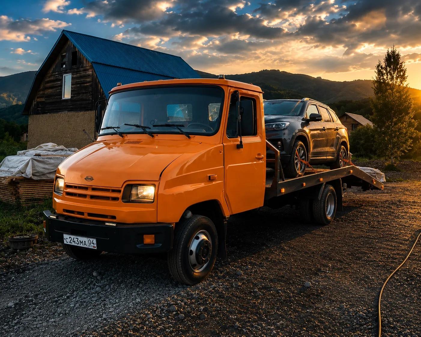 Эвакуатор до 4 тонн